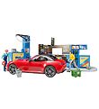 Bruder Play Set - bworld - Petrol Station w. Car wash - 62111