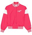 Champion Fashion Bomber-takki - Vaaleanpunainen, Valkoinen