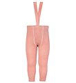 Condor Leggings w. Suspenders - Wool/Acrylic - Pink