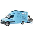 Bruder Auto - Mercedes Benz Sprinter Tiertransporter m. Pferd -