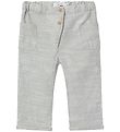 Name It Trousers - NbmHebos - Dried Sage w. Stripes