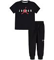 Jordan Set - Jogginghosen/T-Shirt - Schwarz