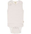 Petit Piao Body u/ - Tryckt - Pearl Blue/Offwhite