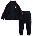 Jordan Trainingsanzug - Cardigan/Jogginghosen - Schwarz m. Rot