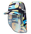Reima Swim Hat - UV40+ - Kilpikonna - Black w. Print