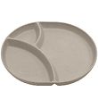 Sebra Plate - Bioplast - 3 Rooms - Mums - Jetty Beige