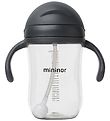 Mininor Cup w. Straws - Tritan - 330 mL - Black Raven