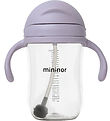 Mininor Becher m. Strohhalme - Tritan - 330 ml - Die Sure