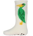 Mini Rodini Socks - Pelican - White