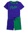 Polo Ralph Lauren T-shirt/Sweat Shorts - Classic - Blue/Green