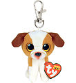 Ty Keychain w. Soft Toy - Beanie Boos - 10 cm - Hugo