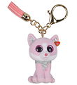 Ty Keychain w. Soft Toy - Mini Boos - 6 cm - Fiona