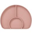 Cam Cam Plate - Silicone - 3 Rooms - Flower - Dusty Rose