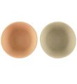 Cam Cam Bols - Silicone - 2 Pack - Flower - Coral Mix