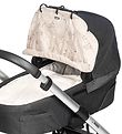 Dooky Pram Sun Shade - Universal - UV50+ - Romantic Leaves Beige