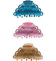 Kids Only Hair clips - KogHannah - 3-Pack - French Vanilla/Clear