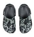 Crocs Sandales - Classic+ Camo Obstruer K - Noir/Gris