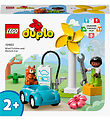 LEGO DUPLO - Tuulivoimala ja shkauto 10985 - 16 Osaa