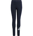 adidas Performance Leggings - G BL Tig - Zwart/Wit