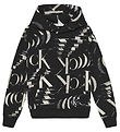 Calvin Klein Hoodie - Monogram met glitches - Zwart
