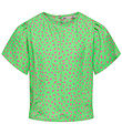 Kids Only Stuttermabolur - KogLino - Summer Green/Sugar Plum Geo