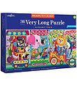 Eeboo Puzzle - 36 Bricks - 88.9x25.4 cm - The Long Alphabet-