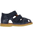 Pom Pom Sandalen - Wrijfzool twee - Navy