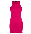Rosemunde Dress - Rib - Pink Peacock