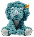 Steiff Knuffel - 28 cm. - Soft Knuffelig Friends Dixi Triceratop