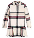 Tommy Hilfiger Dress - Check Shirt Dress - Ivory/Multi Check