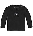 Calvin Klein Blouse - Monogram Rib - Black