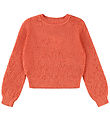 Molo Blouse - Wool/Polyester - Ginger - Warm Coral