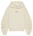 Calvin Klein Hoodie - Gradient Monogram - Whitecap Grey