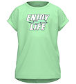 Name It T-shirt - NkfViolet - Green Ash