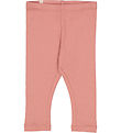 Wheat Leggings - Rib - Oud Rose