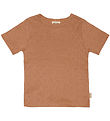 Petit Piao T-shirt - Pointelle - Summer Camel