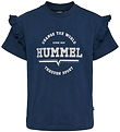 Hummel T-paita - hmlVioletti - Dress Blue