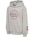 Hummel Kapuzenpullover - hmlElena - Light Grey Melange