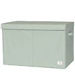 3 Sprouts Storage Box w. Lid - 63 x 38 x 39 - Green