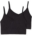 LMTD Bralette - 2er-Pack - Noos - NlfKailey - Schwarz