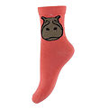 DYR Socks - ANIMAL Gallop - Pink Hippo