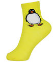 DYR Socks - ANIMAL Gallop - Yellow Penguin