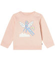 Stella McCartney Kids Sweatshirt - Puderpink m. Einhorn