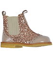 Angulus Boots - Chelsea - Almond/Marple w. Glitter