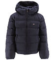 GANT Puffer Jacket - Light Padded Shield - Evening Blue