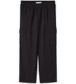 Name It Trousers - Cargo - Noos - NkfBella - Black