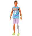 Barbie Doll - 30 cm - Fashionista Ken Sporty