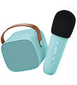 Lalarma Speaker w. Microphone - Wireless - Karaoke - Blue