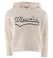 Moncler Sweat  Capuche - Off White av. Texte