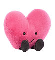 Jellycat Soft Toy - 11x12 cm - Amuseable Hot Pink Heart